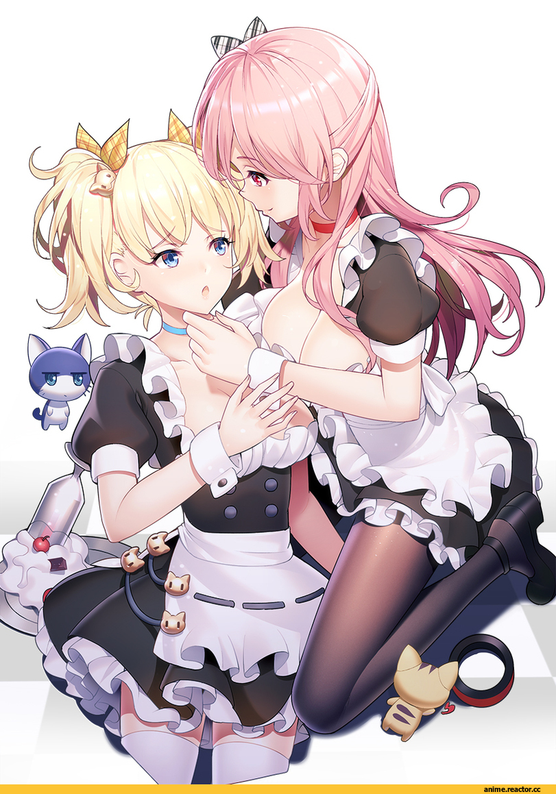 AO, Anime Art, Maid, Ririko (zhuoyandesailaer), artist, Anime