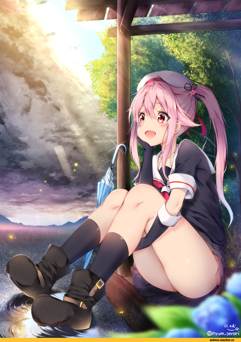 Nyum, Harusame (Kantai Collection), Kantai Collection, Anime