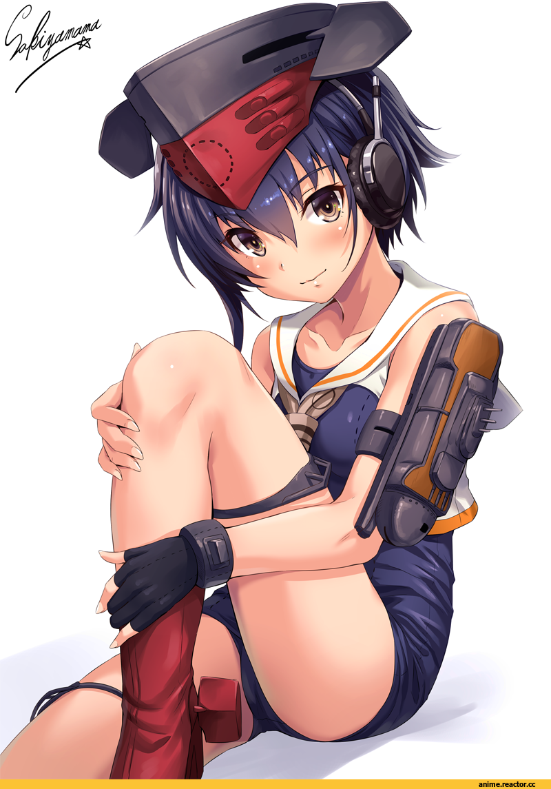 I-14, Kantai Collection, Sakiyamama, Anime Art, Anime