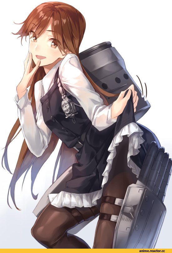 yomo (majidon), Arashio (Kantai Collection), Kantai Collection, Anime