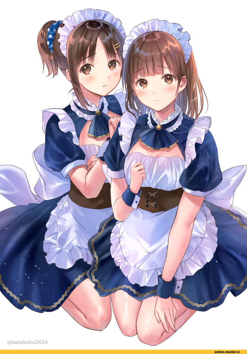 AO, Anime Art, Maid, hanekoto, Anime