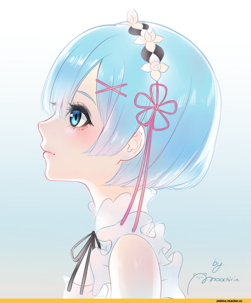 Re Zero Kara Hajimeru Isekai Seikatsu, Rem (re zero), moochirin, Anime
