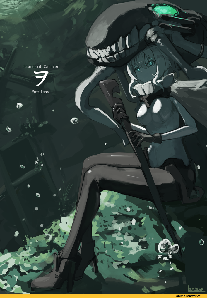 lansane, Wo-Class Aircraft Carrier , Kantai Collection, Anime