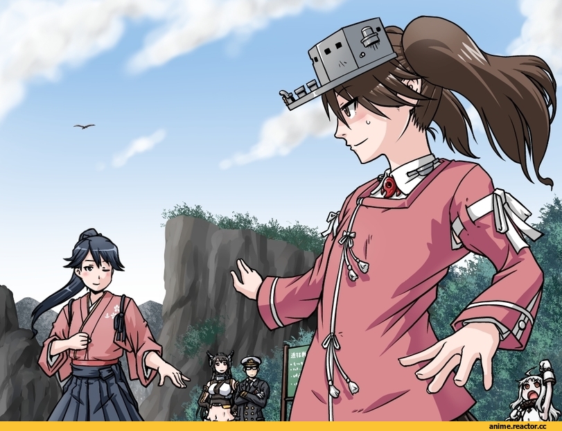 Kantai Collection, ryuujou (kantai collection), Houshou (Kantai Collection), Nagato (Kantai Collection), Northern Ocean Hime, sir ichirou, Admiral (Kantai Collection), Anime