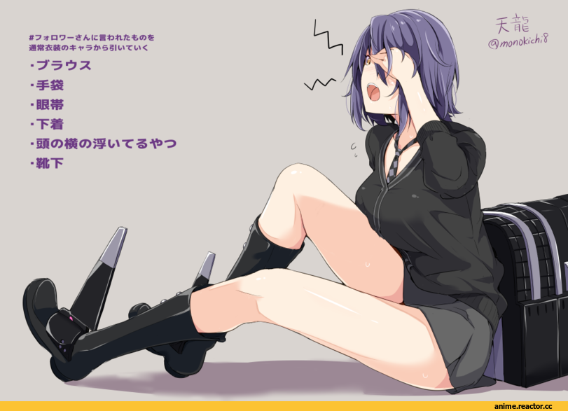 Kantai Collection, tenryuu (kantai collection), kichihachi, Anime