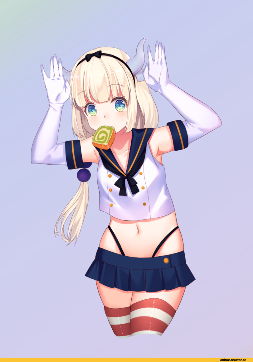 Kobayashi-san Chi No MaiDragon, Kantai Collection, Kanna Kamui, Shimakaze, ellenprince181, crossover, Anime