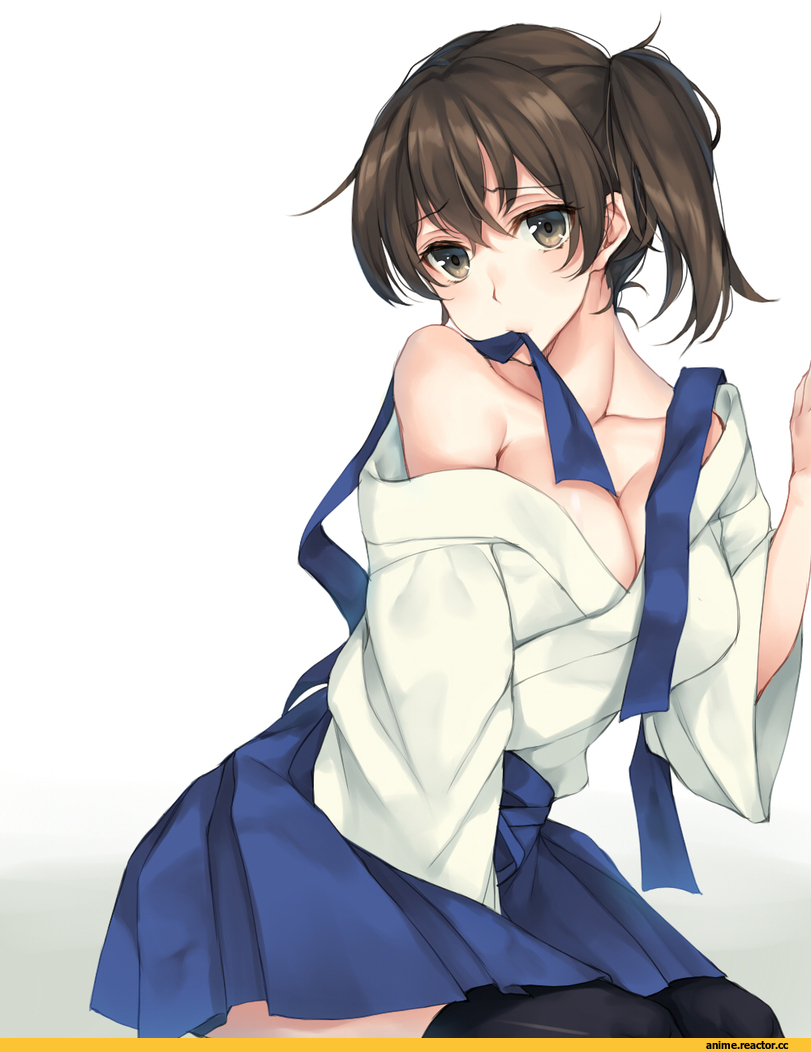 rinarisa, Anime Art, Kaga (Kantai Collection), Kantai Collection, Anime