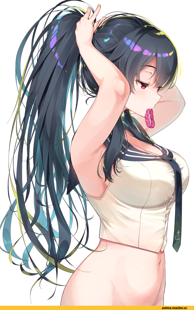asahina hikage, Anime Art, Yahagi, Kantai Collection, Anime