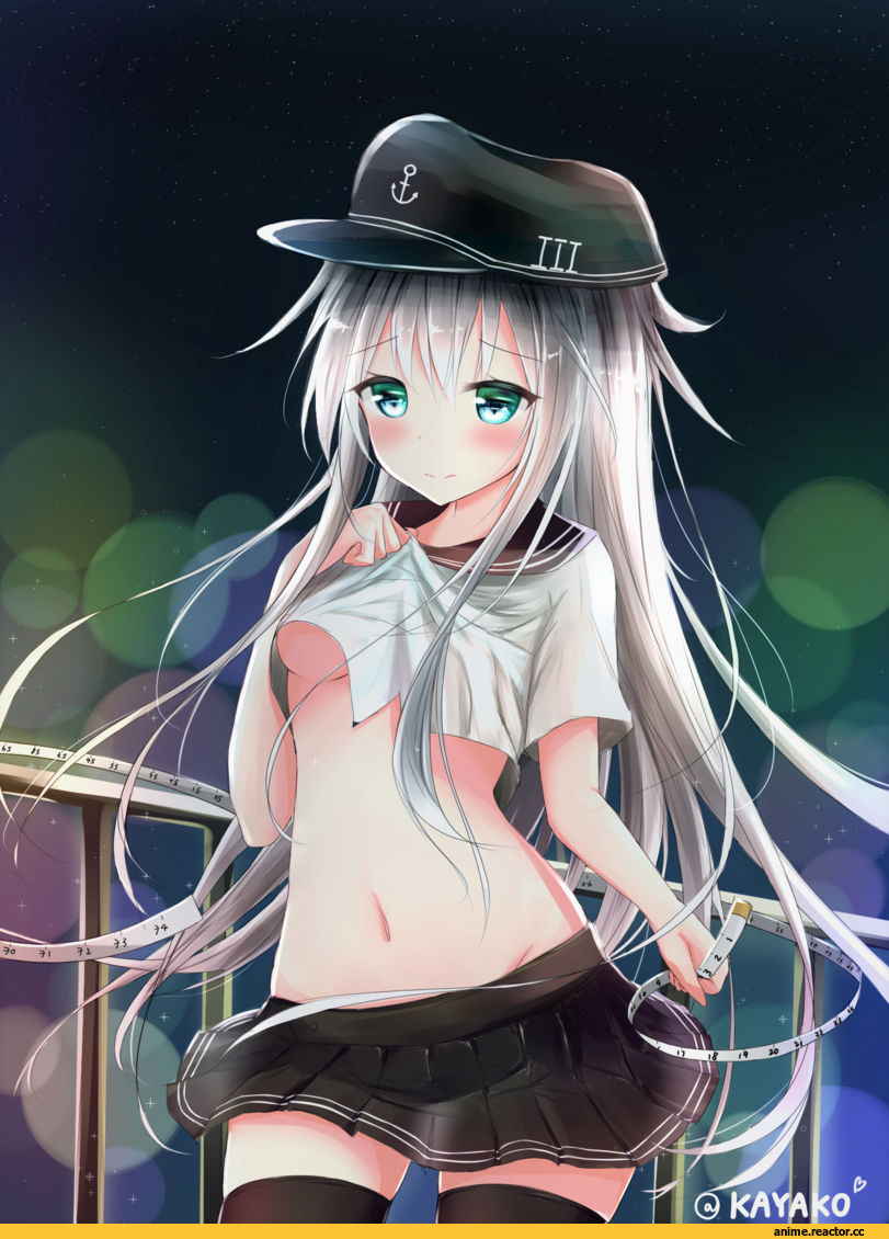 Kantai Collection, Hibiki (Kantai Collection), kayakooooo, Anime