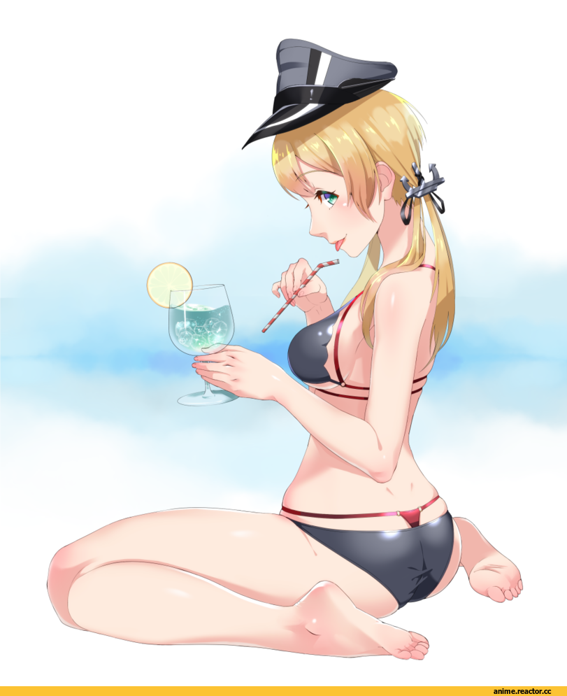 Prinz Eugen, Kantai Collection, Anime Ero Swim, Anime Ero, saruchitan, Anime