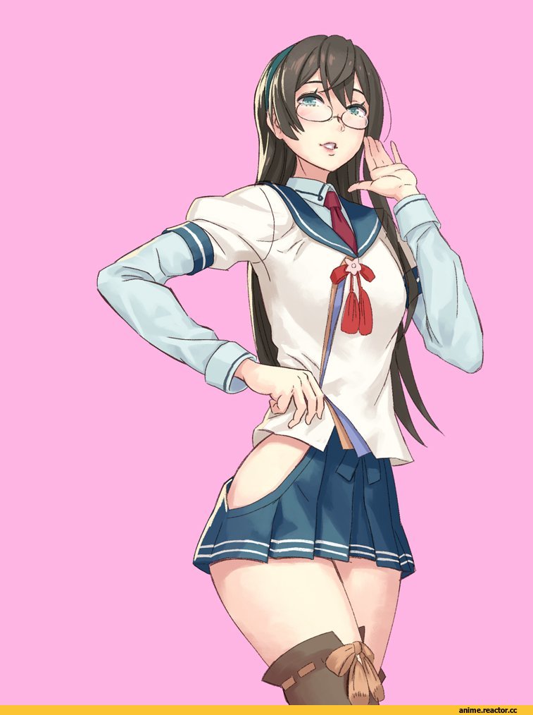 Ooyodo (Kantai Collection), Kantai Collection, Yuuji (And), Megane, Anime