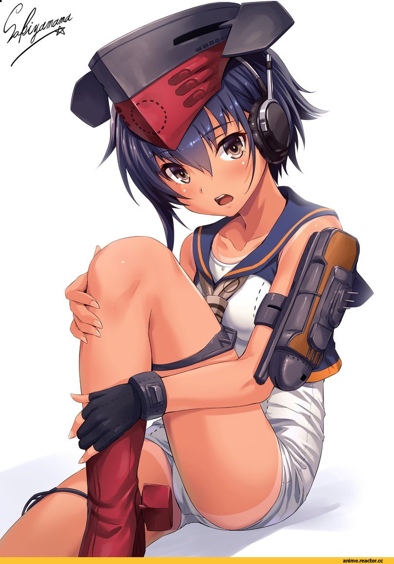Sakiyamama, Anime Art, I-14, Kantai Collection, Anime