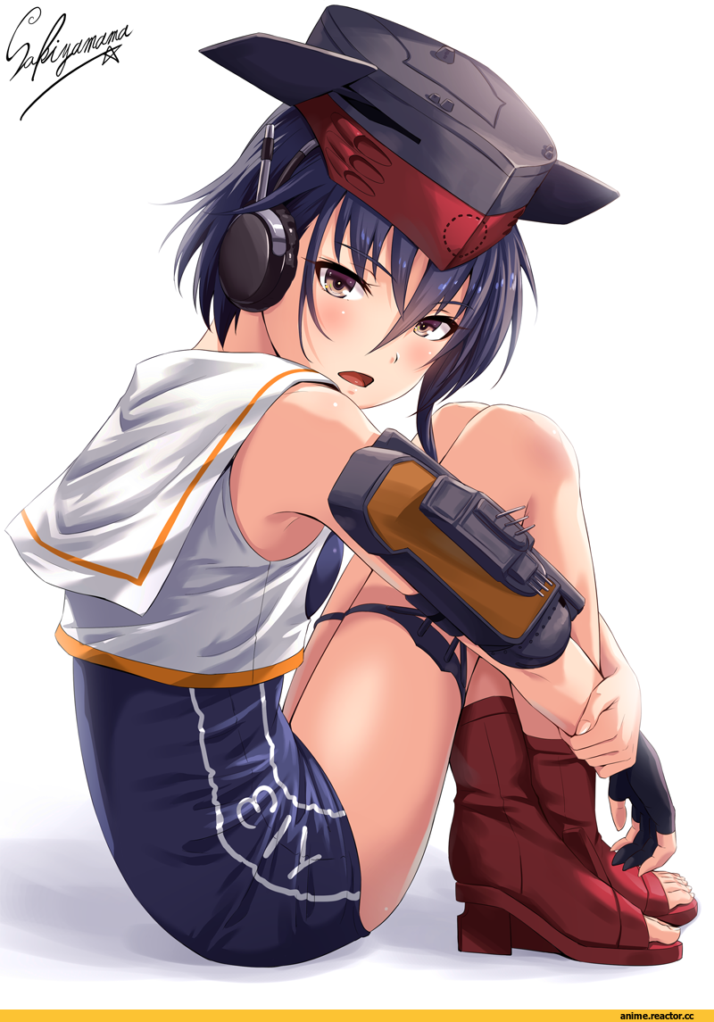 I-13, Kantai Collection, Sakiyamama, Anime Art, Anime
