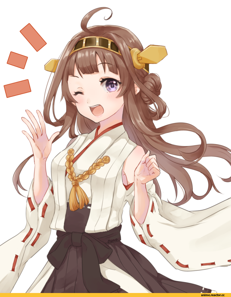 nuno (pppompon), Kongou (Kantai Collection), Kantai Collection, Anime
