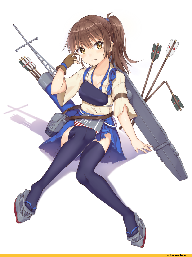 Kaga (Kantai Collection), Kantai Collection, chobi (penguin paradise), Anime