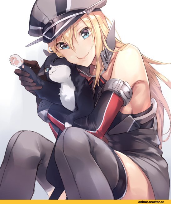 yomo (majidon), Bismarck (Kantai Collection), Kantai Collection, Anime