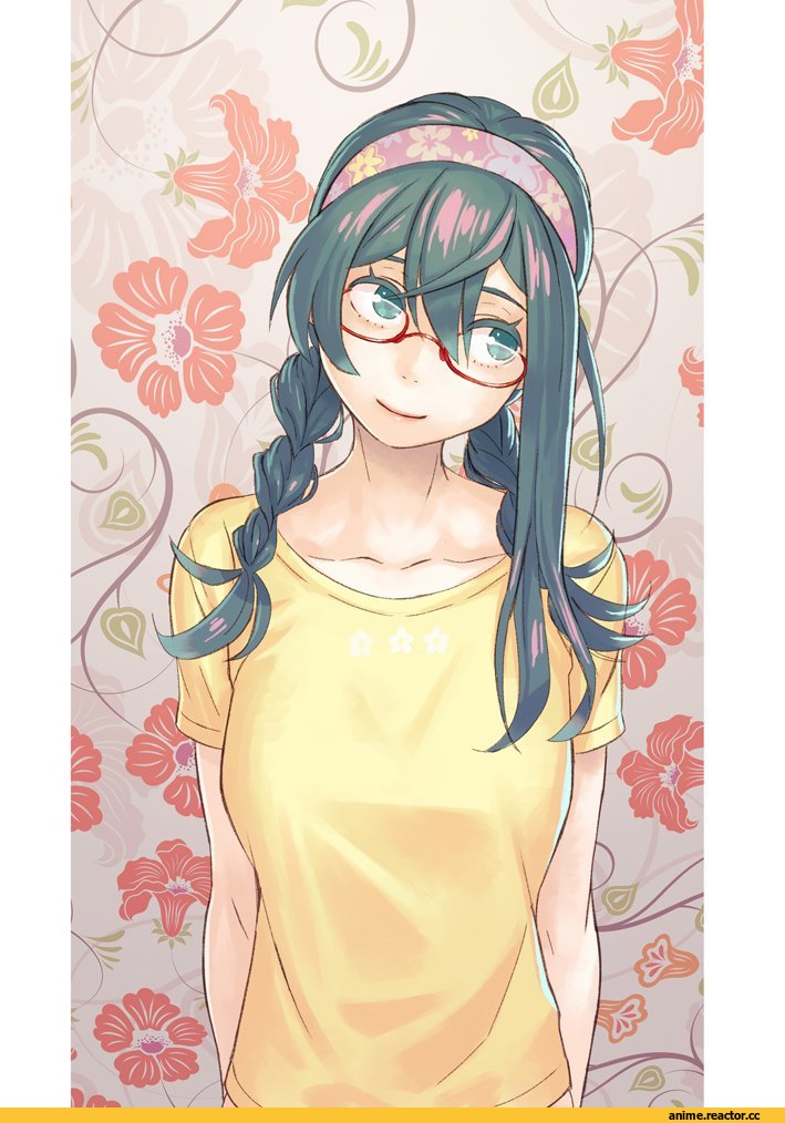 Kantai Collection, Ooyodo (Kantai Collection), Yuuji (And), Megane, Anime