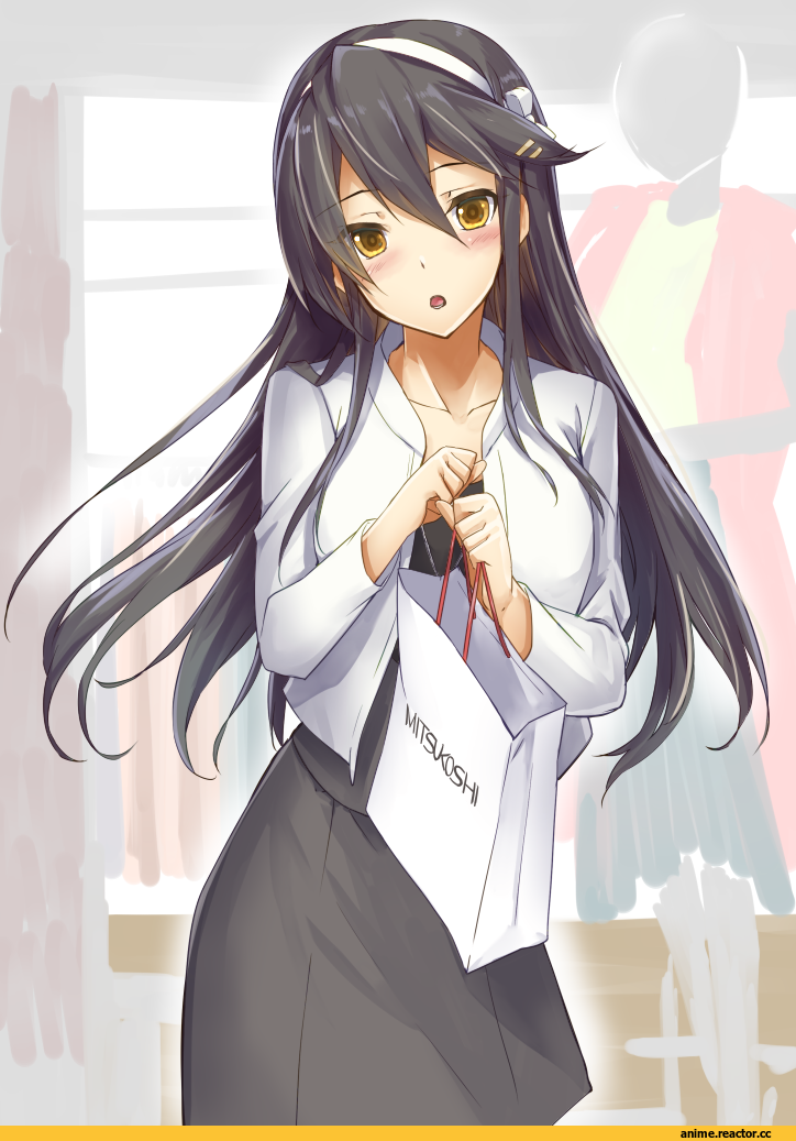 kyougoku touya, Haruna (Kantai Collection), Kantai Collection, Anime