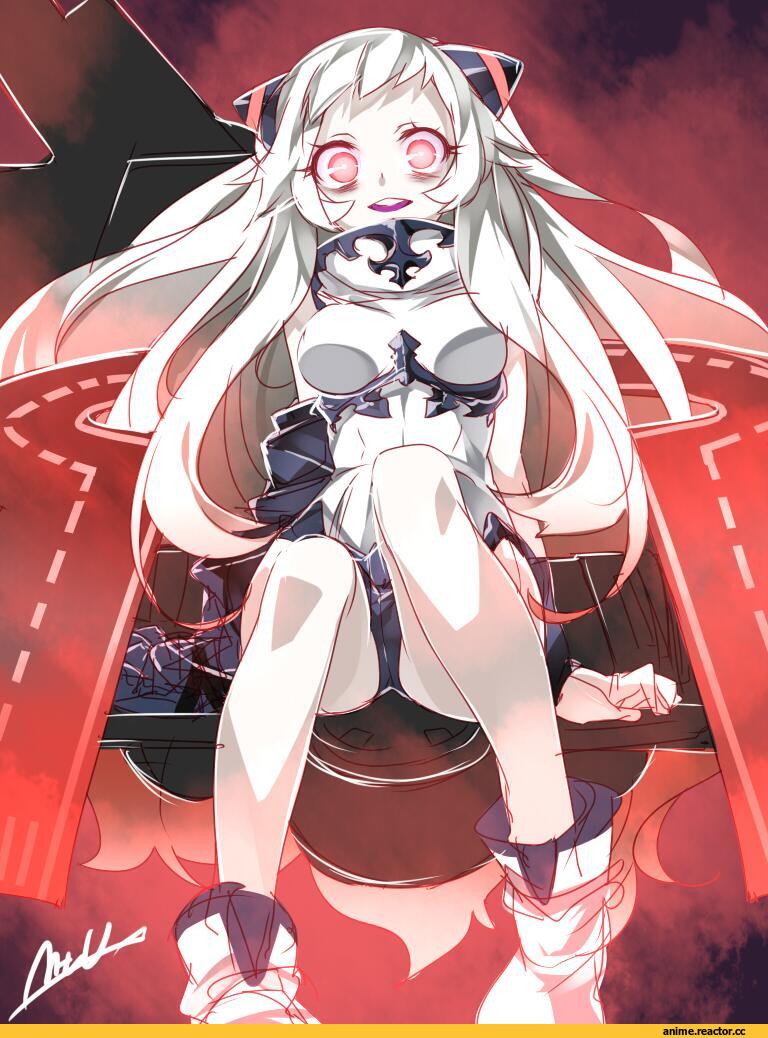Airfield Hime, Kantai Collection, Anime Art, MTU (orewamuzituda), Anime