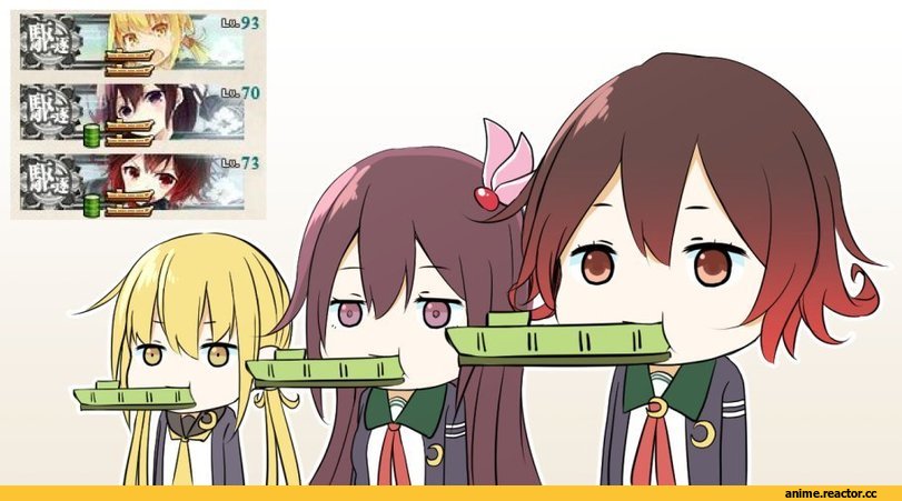 Kantai Collection, Kisaragi (Kantai Collection), Mutsuki (Kantai Collection), Satsuki (Kantai Collection), moti coi, Anime