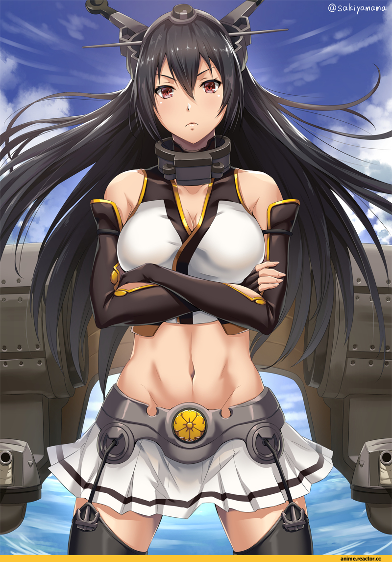 Kantai Collection, Nagato (Kantai Collection), Sakiyamama, Anime Art, Anime