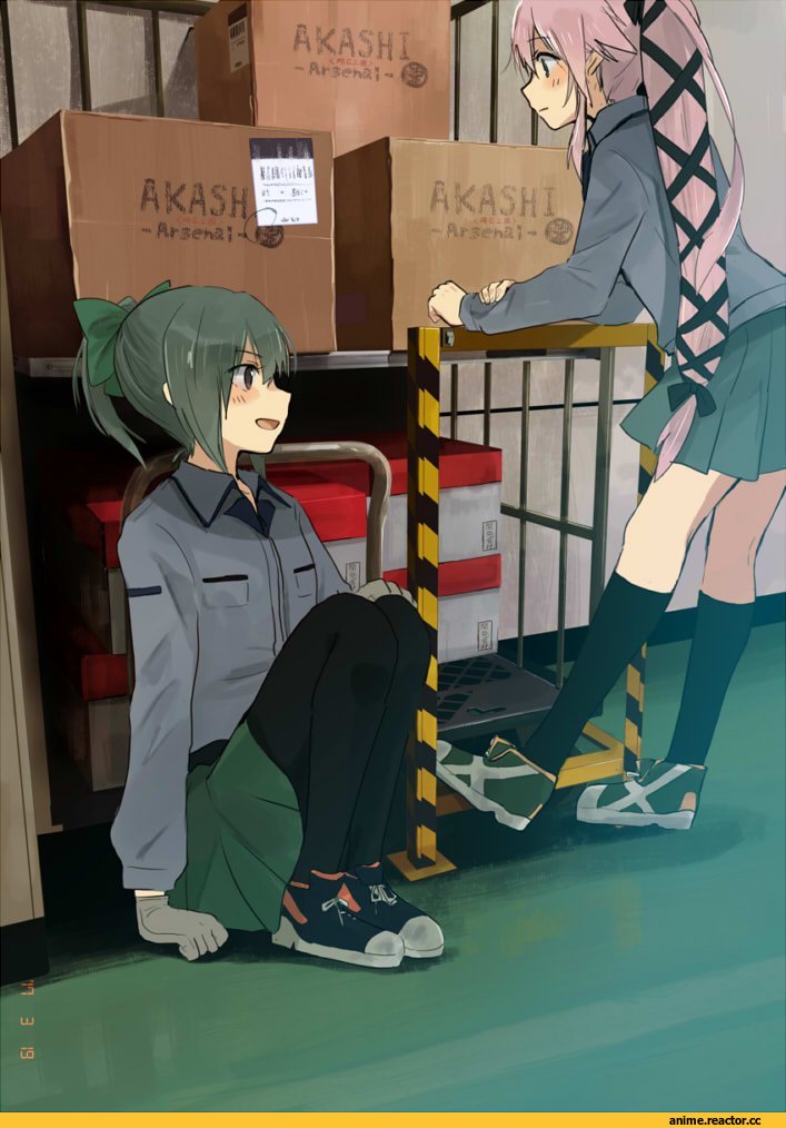 Annin Musou, Anime Art, Yura (Kantai Collection), Kantai Collection, Yuubari, Anime