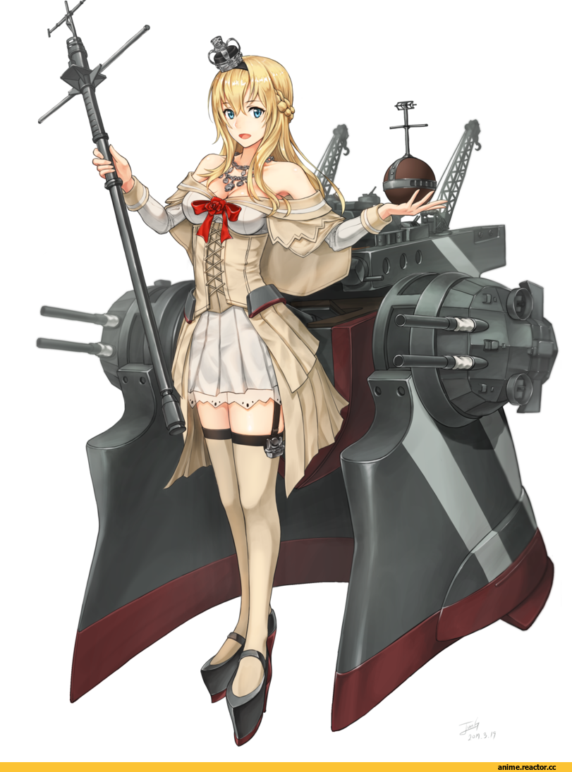 Warspite (Kantai Collection), Kantai Collection, baek hyang, Anime