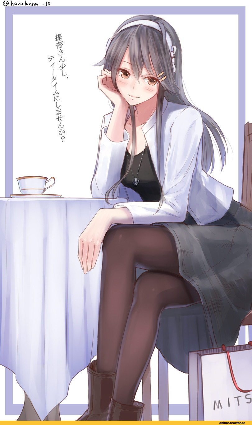 Haruna (Kantai Collection), Kantai Collection, harukana (harukana 10), Anime
