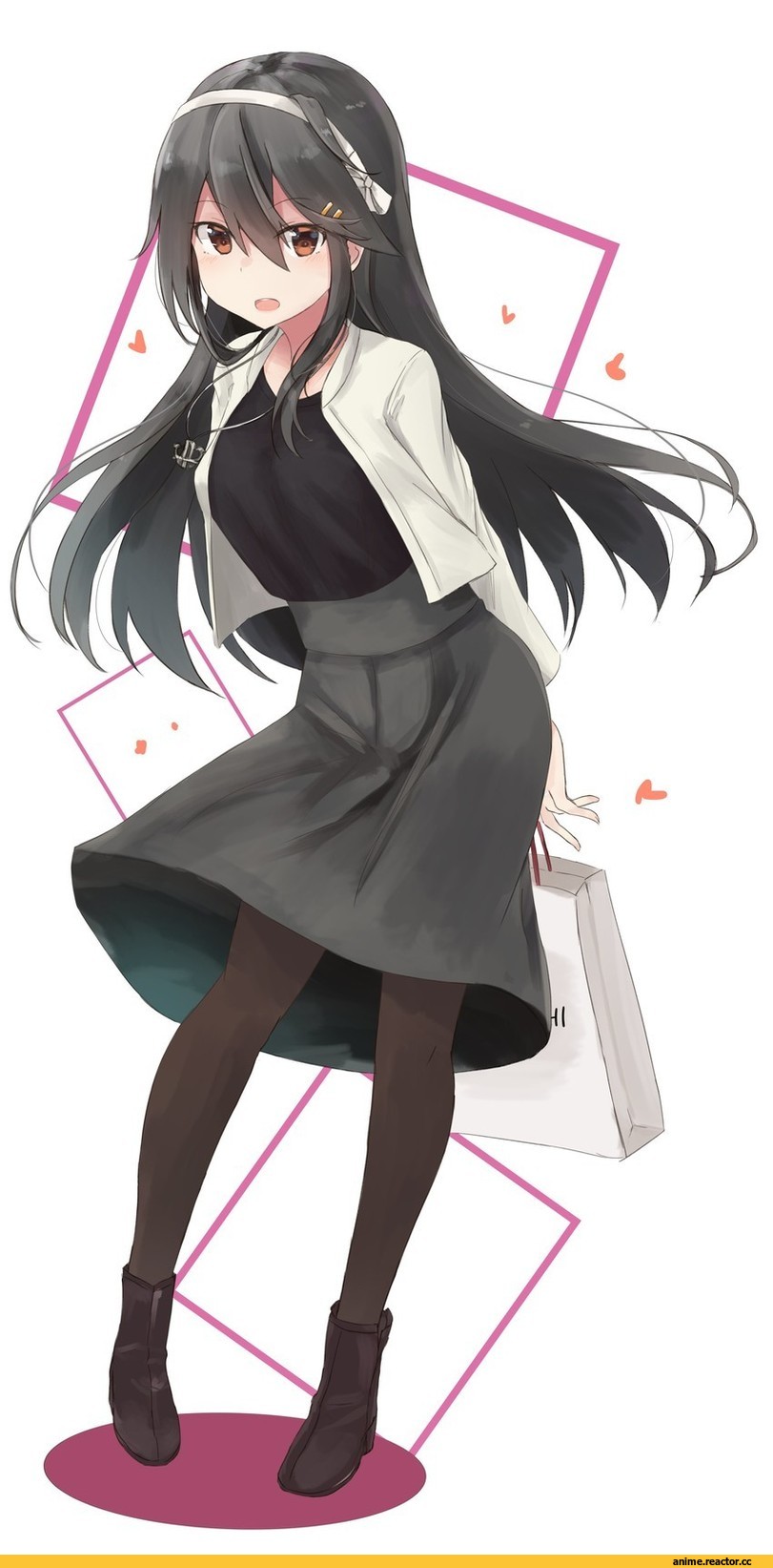 Kantai Collection, Haruna (Kantai Collection), yuki (yukin0128), Anime