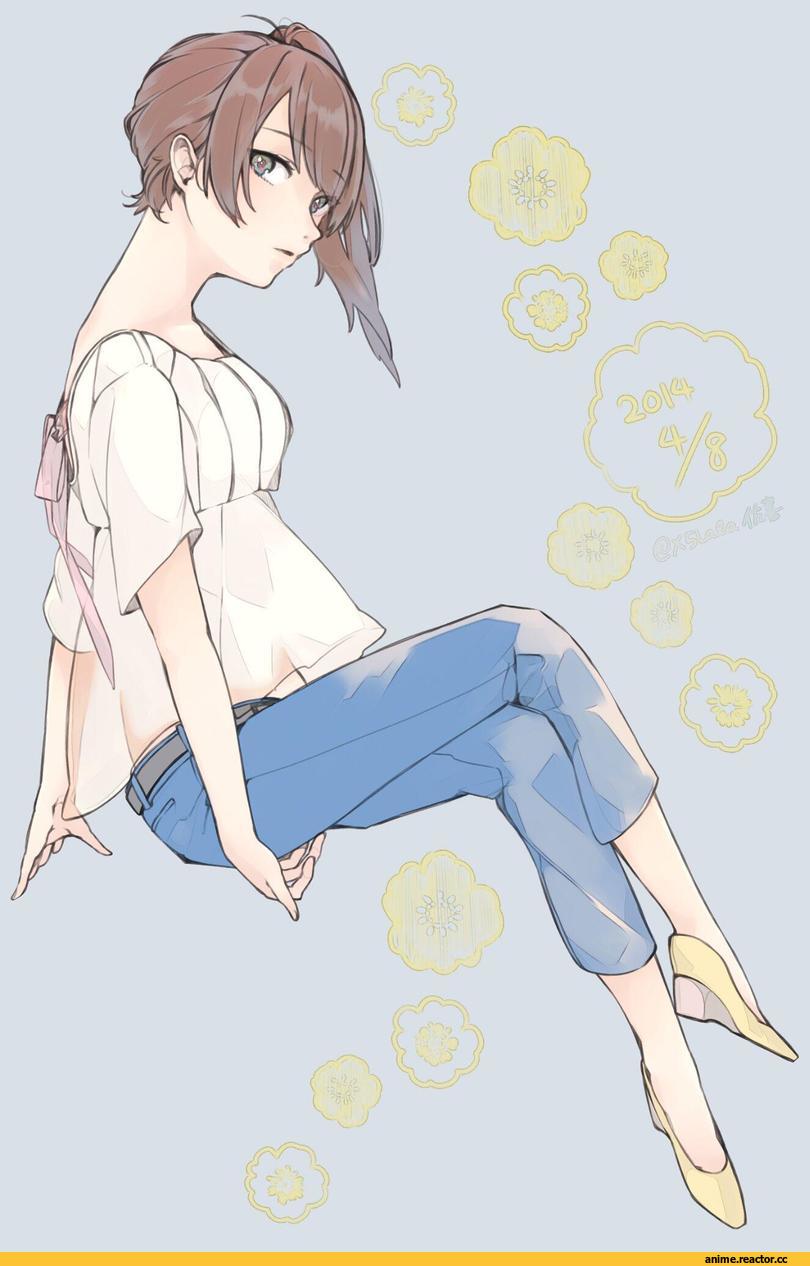 saki hajime, Kaga (Kantai Collection), Kantai Collection, Anime