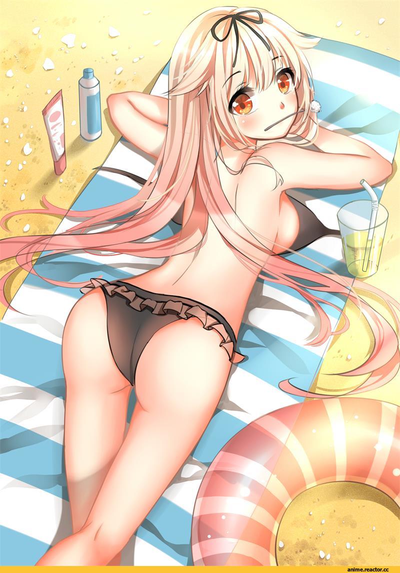 Yuudachi, Kantai Collection, Anime Ero Swim, Anime Ero, oshiri, fei miao, Anime