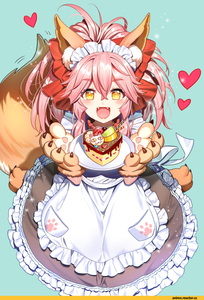 Tamamo Cat (Fate/grand order), Fate/Grand Order, Fate (series), Maid, Majiang, Anime