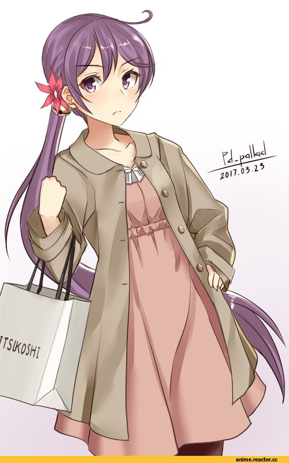 Pallad, Akebono, Kantai Collection, Anime
