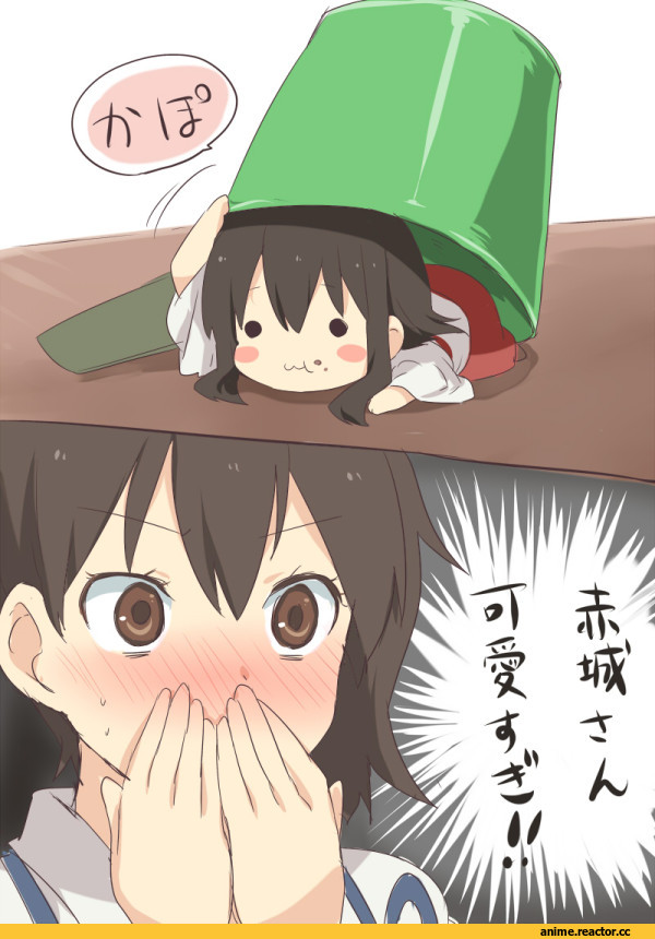 Kantai Collection, Akagi, Kaga (Kantai Collection), maruki (punchiki), Anime