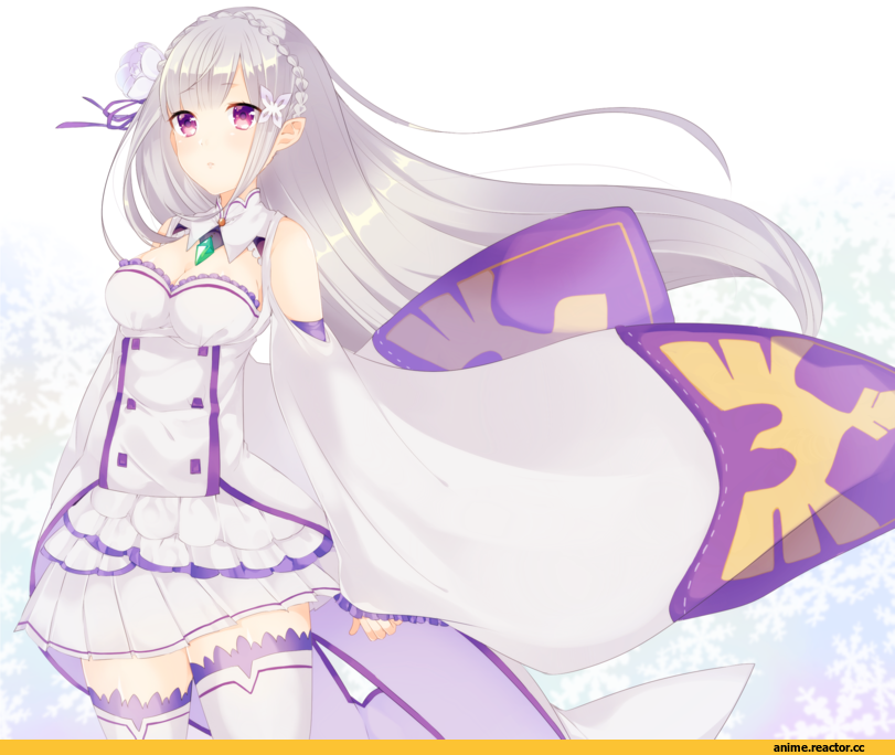 Emilia (re zero), Re Zero Kara Hajimeru Isekai Seikatsu, Anime