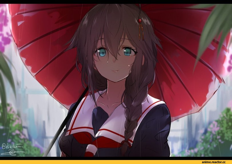 Isshiki (Ffmania7), Anime Art, Shigure (Kantai Collection), Kantai Collection, Anime