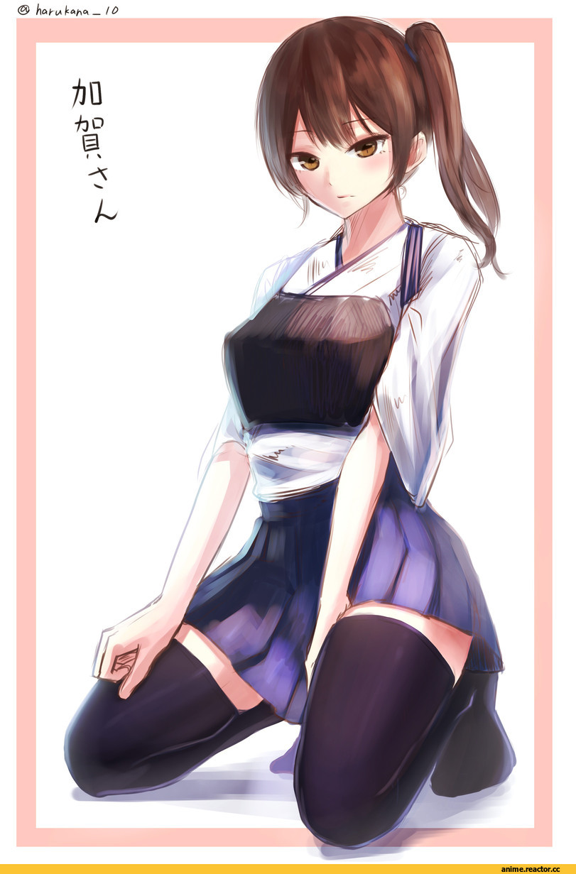 Kaga (Kantai Collection), Kantai Collection, harukana (harukana 10), Anime