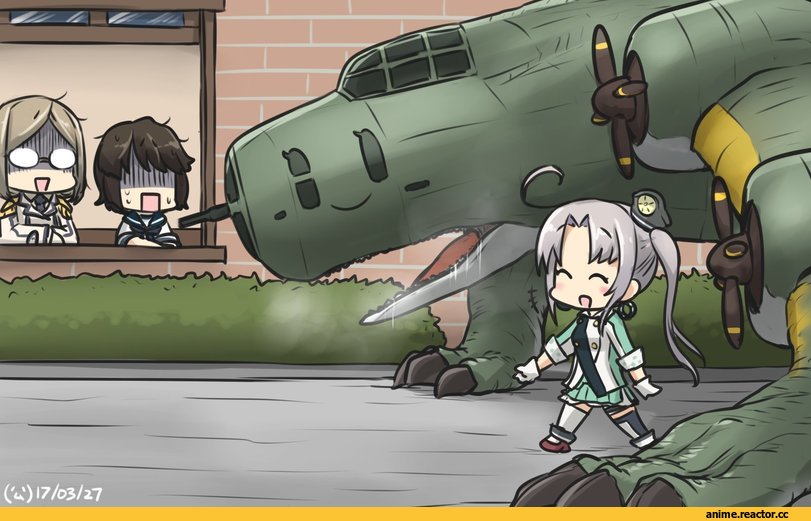 Hamu Koutarou, Katori (Kantai Collection), Kantai Collection, Akitsushima (Kantai Collection), Miyuki (Kantai Collection), Anime