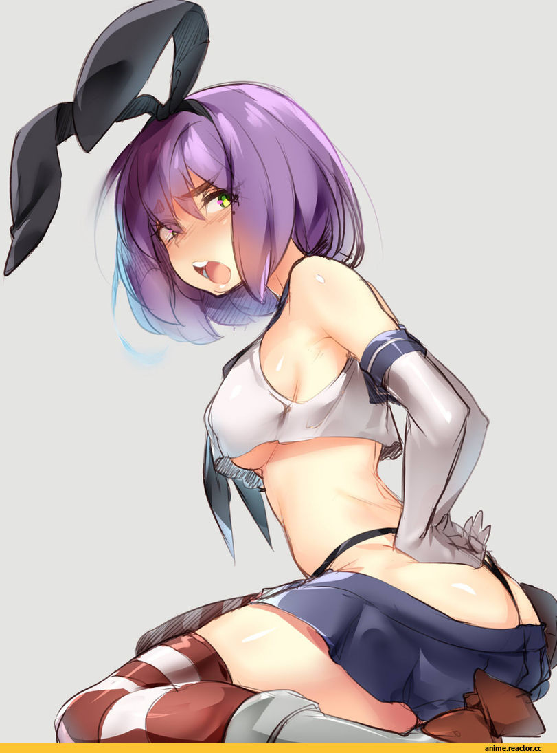 shimakaze (kantai collection), Kantai Collection, Adult pantsu, Anime Ero, naso4, AO, Anime Art, crossover, ryn (enki), Anime