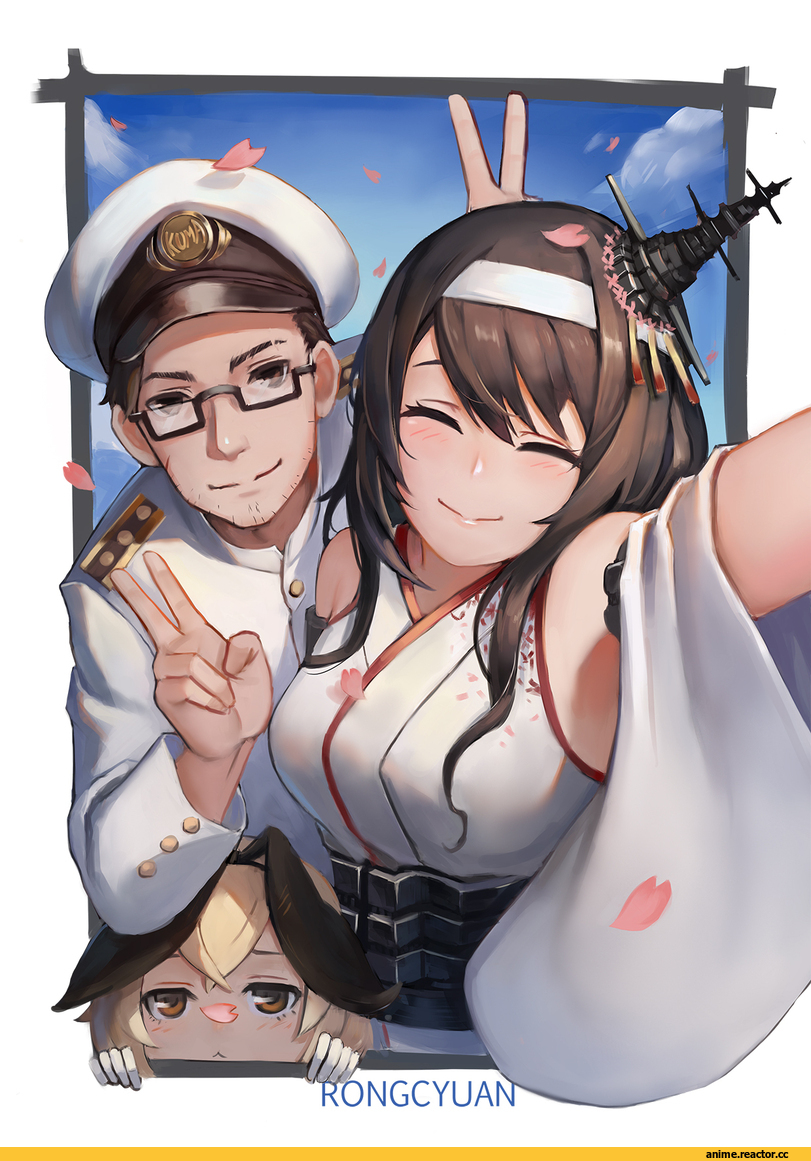 Kantai Collection, Fusou, Admiral (Kantai Collection), Shimakaze, src (rongcyuan sie), Anime