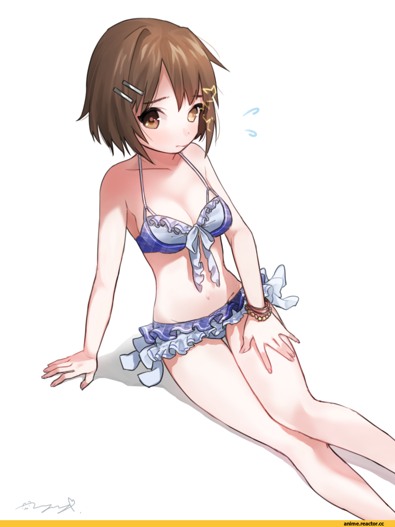 Furutaka, Kantai Collection, myumy, Anime Ero Swim, Anime Ero, Anime