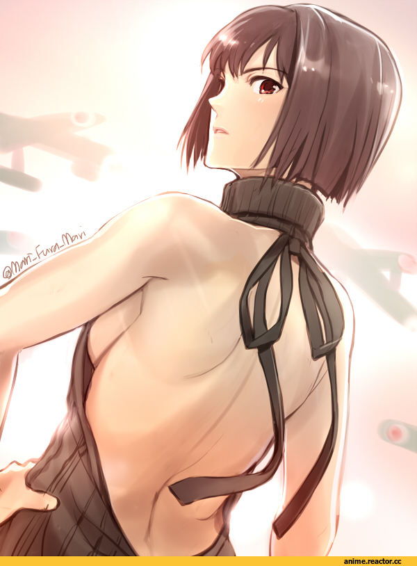 Kantai Collection, Hyuuga (Kantai Collection), primary stage, Virgin Killer Sweater, Virgin Killer Sweater (Anime), Anime