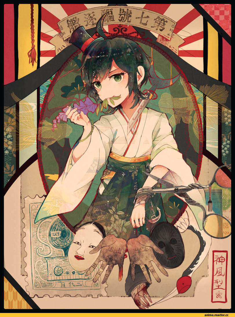 itomugi-kun, Anime Art, Matsukaze (kantai collection), Kantai Collection, Anime