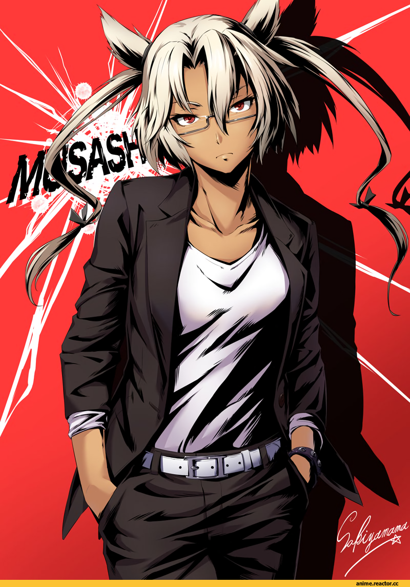 Musashi (Kantai Collection), Kantai Collection, Sakiyamama, Anime Art, Megane, Anime