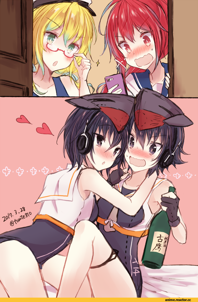 Kabocha Torute, Anime Art, I-13, Kantai Collection, I-14, I-8, I-168, Anime