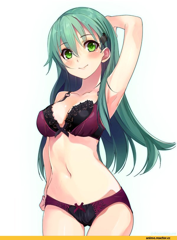 Suzuya (Kantai Collection), Kantai Collection, shirokitsune, Adult pantsu, Anime Ero, Anime