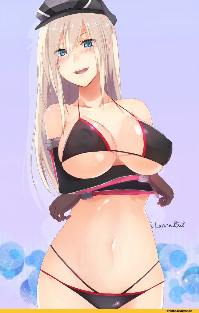 Sakiryo Kanna, Bismarck (Kantai Collection), Kantai Collection, Anime Ero Swim, Anime Ero, Anime Ero Kyonyuu, Anime