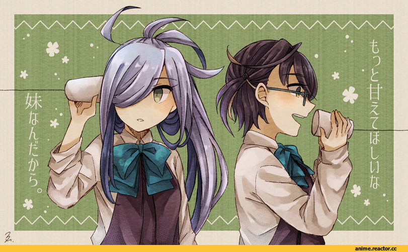Kantai Collection, Asashimo (Kantai Collection), Okinami (Kantai Collection), miroku san-ju, Anime