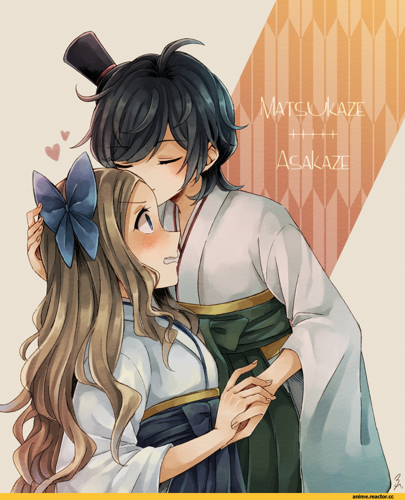 miroku san-ju, asakaze (kantai collection), Kantai Collection, Matsukaze (kantai collection), Anime