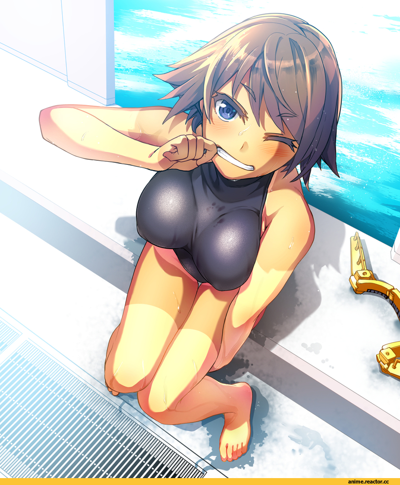 Kantai Collection, Hiei, tsukinami kousuke, Anime Ero Swim, Anime Ero, Anime